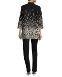Long Wool Knit Tank, Black 