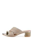 Toto Toe Ring Low-Heel Sandal