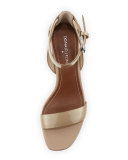 Farah Patent/Leather City Sandal, Sand