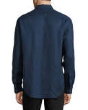Linen Button-Down Shirt
