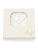 Elephant Pendant Bezel Diamond Necklace