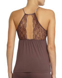 Saskia Halter Camisole, Chestnut