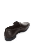 Saffiano Leather Penny Loafer, Cafe