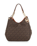 Fulton Large Tote Bag, Brown