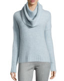 Crewneck Sweater w/ Detachable Scarf 