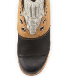 Joanie Sweater Wedge Bootie, Elk