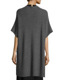 Merino Ribbed Easy Cardigan