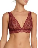 Georgina Lace Bralette, Bordeaux