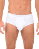 Pima Contour Brief, White