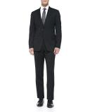 Basic Wool Suit, Black 