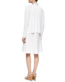 Sleeveless Linen Bias Dress