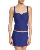 Cabana Solids Tankini Swim Top
