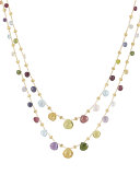 Paradise Double Wave Necklace, 36"L