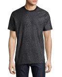 Gatrik Crackled Crewneck T-Shirt