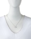 18k White Gold Diamond Texas Necklace