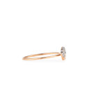 Protect Me 14K Rose Gold & Diamond Evil Eye Ring, Size 7