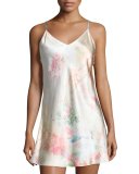 Wonderland Silk Chemise, Multi Pattern