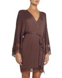 Saskia Kimono Robe, Chestnut