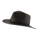Packable Straw Fedora Hat