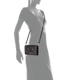 Western-Rivets Fold-Over Crossbody Bag