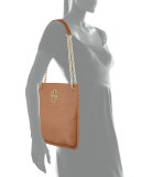 Britten Swingpack Leather Bag, Bark