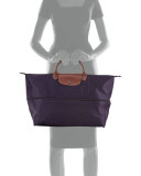 Le Pliage Expandable Travel Bag, Bilberry