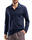 Filippo Soft Jersey Shirt, Night