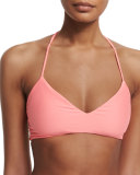 Zunzal Reversible Swim Top, Chino/Green