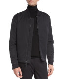 Utility Bomber Jacket, Black
