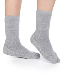 Cozy Plush House Shoes, Gray