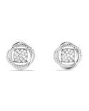 Infinity Earrings with Diamonds