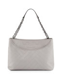 Alexa Quilted Leather Tote Bag