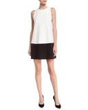 Dorma Paneled Sleeveless Shift Dress
