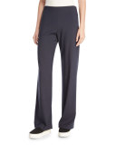 Deconstructed Wide Leg Pants, Coastal Blue