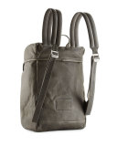 Calf Leather Hunting Backpack, Gray