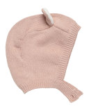 Chips Knit Bunny Hat, Pink