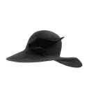 Perforated Structured Wave Hat, Black