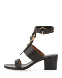 Kingsley Leather T-Strap Sandal