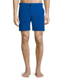Bulldog Solid Swim Trunks, Mazanine
