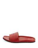 Leather Slide Sandal