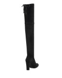 Highland Suede Over-The-Knee Boot, Black