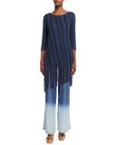 Daybreak Ombre Wide-Leg Pants 
