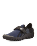 Neoprene Scuba Sneaker, Navy/Black