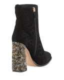 Kendra Brocade 100mm Bootie, Baroque Black
