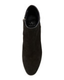 Felicia Weatherproof Suede Bootie, Black