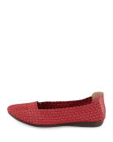 Belicia Stretch-Woven Flat, Red