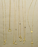 Gold Crossary Necklace