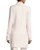 Short Pima Cotton Wrap Robe