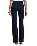 Thaisune Flare-Leg Trousers, Midnight Blue