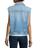 Le Original Denim Vest, Butler